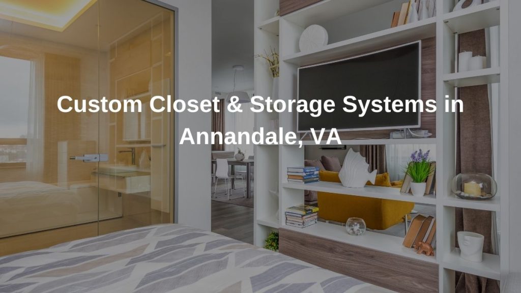 Custom Closet and Storage System in Annandale